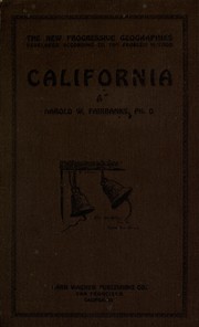 Cover of California by Harold W. Fairbanks