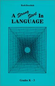 Cover of Strong Start in Language by Ruth Beechick