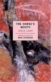 Front cover of The horse's mouth by Joyce Cary