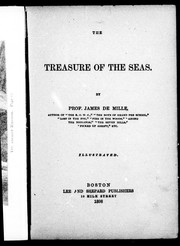 Front cover of The treasure of the seas by James De Mille