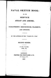 Front cover of Naval sketch-book, or, The service afloat and ashore by William Nugent Glascock