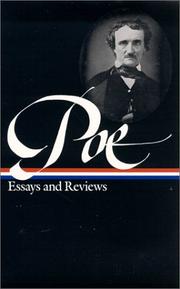 Front cover of Essays and reviews by Edgar Allan Poe