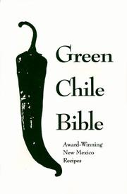 Front cover of Green Chile Bible by Albuquerque Tribune