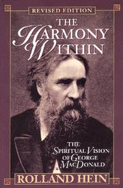 Cover of The harmony within by Rolland Hein