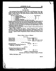 Front cover of The Academical year at King's College begins with Michaelmas Term, September 1st, and ends with Trinity term, July 1st by John C. Halliburton