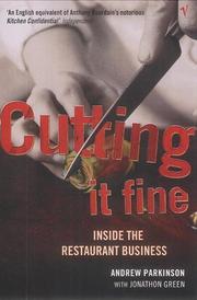 Cover of Cutting It Fine by Andrew Parkinson