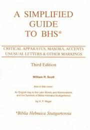 Cover of A simplified guide to BHS by William Robert Scott
