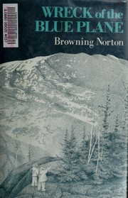 Front cover of Wreck of the blue plane by Browning Norton