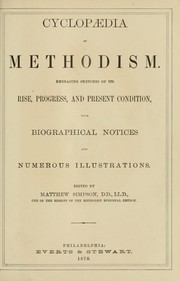 Cover of Cyclopaedia of Methodism by Matthew Simpson