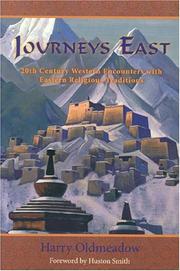 Cover of Journeys East by Harry Oldmeadow