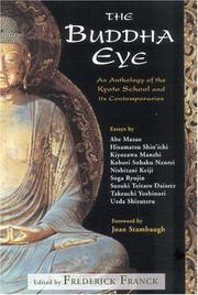 Cover of The Buddha Eye by Frederick Franck