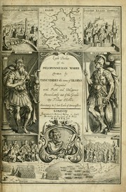 Front cover of Eight bookes of the Peloponnesian warre by Thucydides