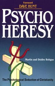Cover of Psycho heresy by Martin Bobgan