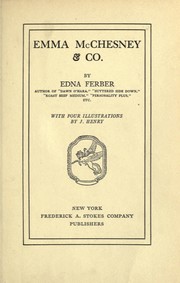 Front cover of Emma McChesney & Co by Edna Ferber