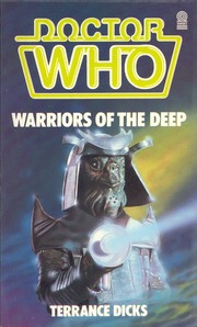 Front cover of Warriors of the deep by Terrance Dicks