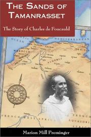 Front cover of The sands of Tamanrasset by Marion Mill Preminger