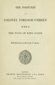Front cover of The fortunes of Colonel Torlogh O'Brien by Sheridan Le Fanu