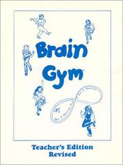 Cover of Brain gym by Paul E. Dennison
