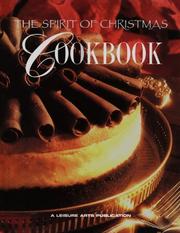Front cover of The spirit of Christmas cookbook by Unknown