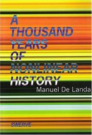 Cover of A thousand years of nonlinear history by Manuel De Landa