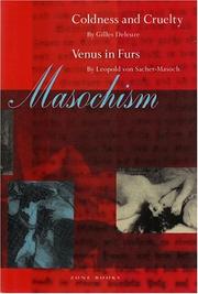 Front cover of Masochism by Gilles Deleuze