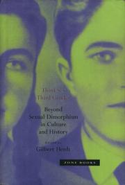 Cover of Third Sex, Third Gender by Gilbert H. Herdt