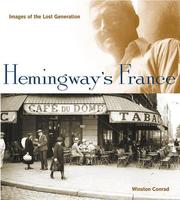 Front cover of Hemingway's France by Winston Conrad