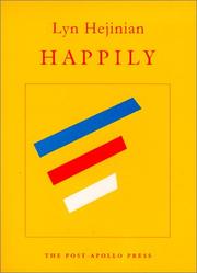 Cover of Happily by Lyn Hejinian