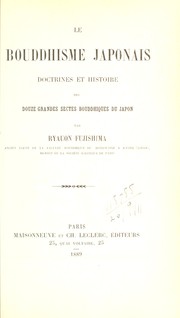 Front cover of Le Bouddhisme Japonais by Ryauon Fujishima