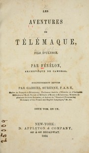 Cover of Les aventures de Télémaque by François de Salignac de La Mothe-Fénelon