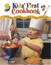 Cover of Kids' first cookbook by Unknown