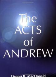 Cover of Acts of Andrew by Dennis Ronald MacDonald