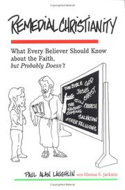 Front cover of Remedial Christianity by Paul A. Laughlin