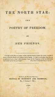 Cover of The North Star by Thomas Jefferson McKee