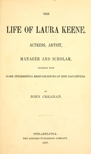Front cover of The life of Laura Keene by John Creahan