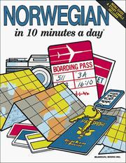 Front cover of Norwegian in 10 minutes a day by Kristine Kershul