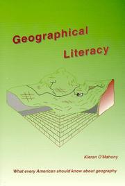 Cover of Geographical Literacy by Kieran O'Mahony