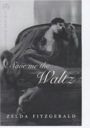 Front cover of Save me the waltz by Zelda Fitzgerald