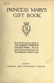 Cover of Princess Mary's gift book by Unknown