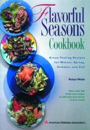 Front cover of Flavorful seasons cookbook by Robyn Webb