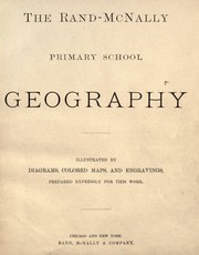 Cover of The Rand-McNally primary school geography ... by Unknown