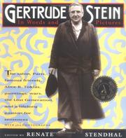 Cover of Gertrude Stein by Renate Stendhal