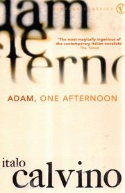 Front cover of Adam, One Afternoon by Italo Calvino