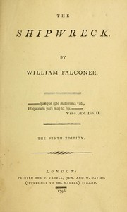 Front cover of The Shipwreck, a poem by William Falconer
