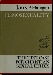 Cover of Homosexuality by James P. Hanigan