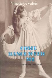 Front cover of Come dance with me by Ninette De Valois