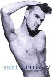 Cover of Saint Morrissey by Mark Simpson