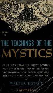 Front cover of The teachings of the mystics by W. T. Stace