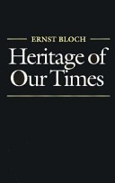 Cover of Erbschaft dieser Zeit by Ernst Bloch