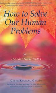 Cover of How to Solve Our Human Problems by Kelsang Gyatso